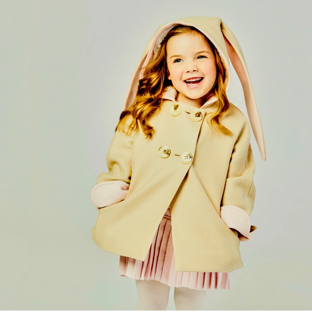 Little Goodall Linen Bunny Coat